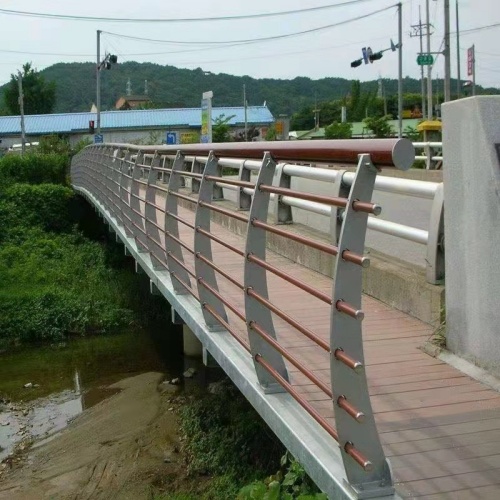 防撞桥梁栏杆河道桥梁缆索护栏简易桥护栏